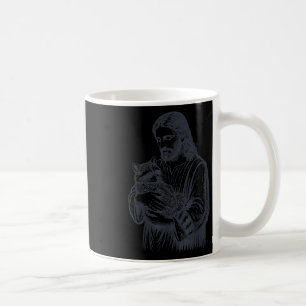 Jesus Holding Raccoon Koffiemok