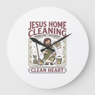 Jesus Home Schoonmaken Schoon Hart Jezus Thuis Sch Grote Klok