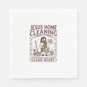 Jesus Home Schoonmaken Schoon Hart Jezus Thuis Sch Servet