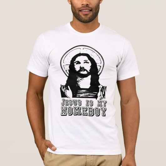 jesus homeboy t-shirt (Voorkant)