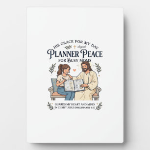 Jesus Homeschool Moeder Planner Shirt Gebaseerd op Fotoplaat