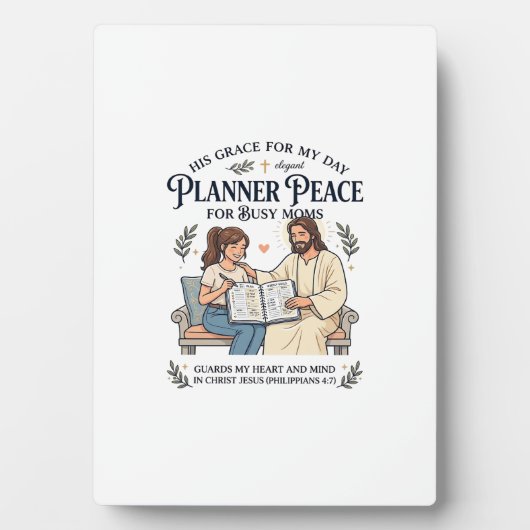 Jesus Homeschool Moeder Planner Shirt Gebaseerd op Fotoplaat (voorkant)