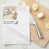 Jesus Homeschool Moeder Planner Shirt Gebaseerd op Theedoek (Quarter Fold)