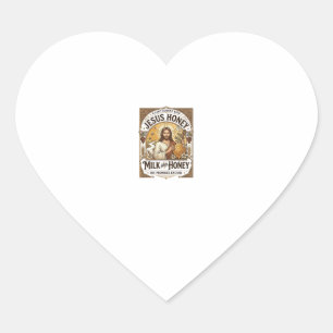 Jesus Honing Melk En Honing Jezus Honing Melk Honi Hart Sticker