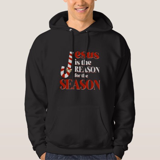 Jesus Hooded Sweatshirt (Voorkant)