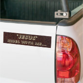 "JESUS" hoort bij mij...Bumpersticker Bumpersticker (Op Truck)