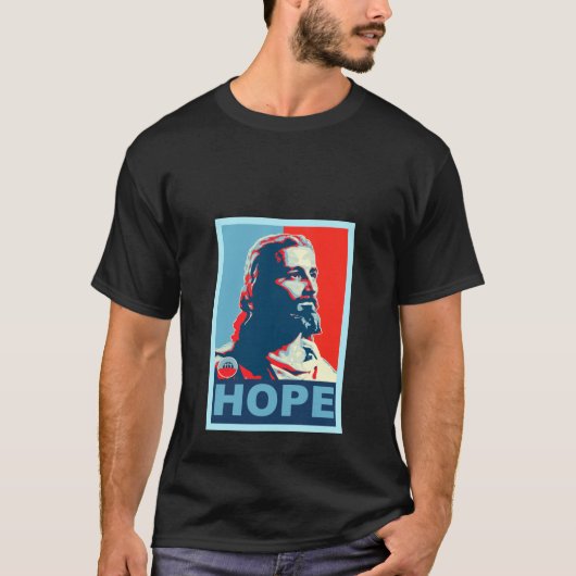 Jesus Hope Mannen shirt  (Voorkant)