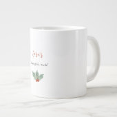 Jesus Hope of the World Christmas Mug Grote Koffiekop (Voorkant rechts)