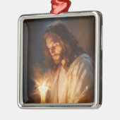 Jesus houdt kaars Ornament vast (Links)