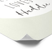 Jesus houdt van "aangepaste naam" Poster & Prints (Hoek)