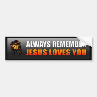 JESUS HOUDT VAN JE BUMPERSTICKER