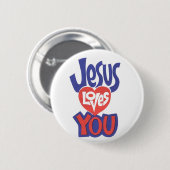 JESUS HOUDT VAN JE BUTTON (Voorkant /achterkant)