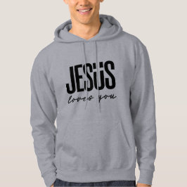 JESUS HOUDT VAN JE | CHRISTELIJK HOODIE