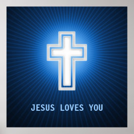 JESUS HOUDT VAN JE - Christelijk Poster