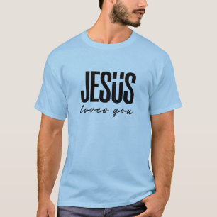 JESUS HOUDT VAN JE CHRISTELIJK T-SHIRT