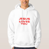 JESUS HOUDT VAN JE HOODIE (Voorkant)