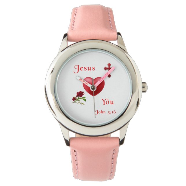 jesus houdt van je horloge (Voorkant)