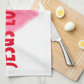 JESUS HOUDT VAN JE Keukenhanddoek (Quarter Fold)