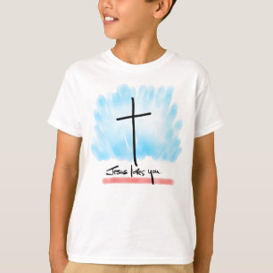 JESUS HOUDT VAN JE Kinder T-shirt