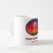 jesus houdt van je koffiemok (Voorkant links)