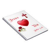 jesus houdt van je notitieboek (Rechterzijde)