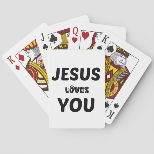 JESUS HOUDT VAN JE POKERKAARTEN (Achterkant)