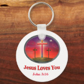 jesus houdt van je sleutelhanger (Voorkant)