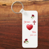 jesus houdt van je sleutelhanger (Voorkant)