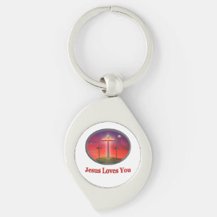 jesus houdt van je sleutelhanger