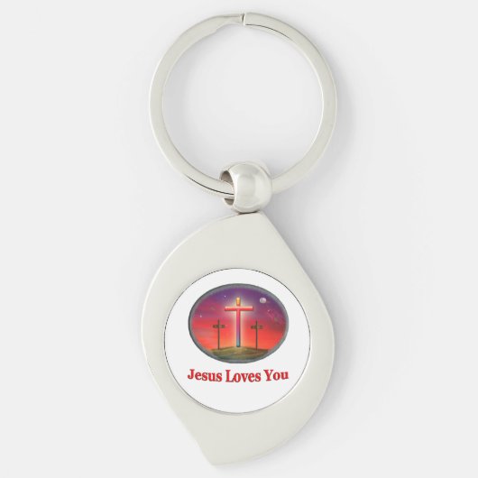 jesus houdt van je sleutelhanger (Voorkant)