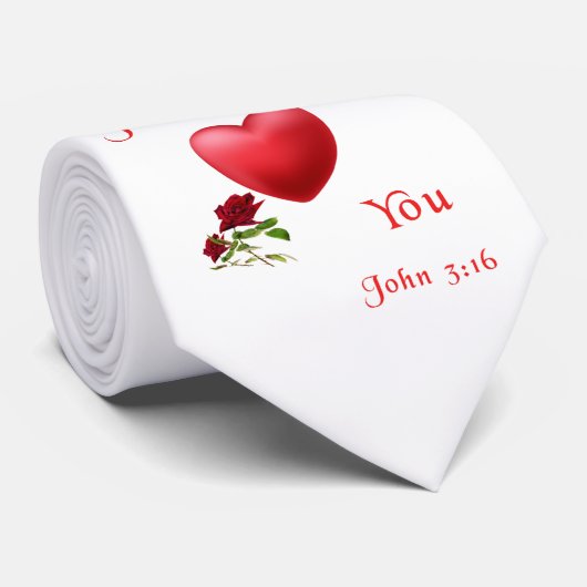 jesus houdt van je stropdas (Opgerold)