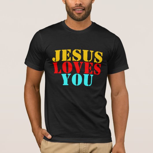 JESUS HOUDT VAN JE T-SHIRT (Voorkant)