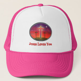 jesus houdt van je trucker pet