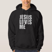 JESUS HOUDT VAN ME HOODIE (Voorkant)