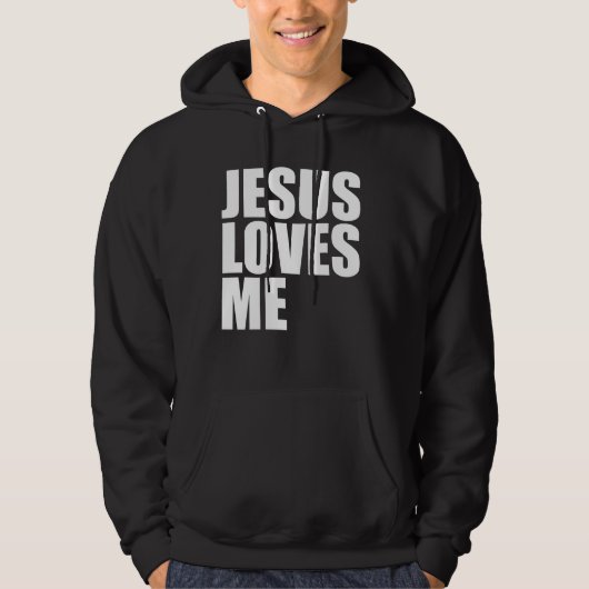 JESUS HOUDT VAN ME HOODIE (Voorkant)