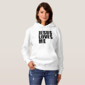 JESUS HOUDT VAN ME HOODIE (Voorkant volledig)