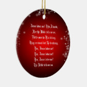 JESUS HOUDT VAN ME KERAMISCH ORNAMENT (Rechts)