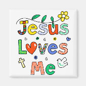 JESUS HOUDT VAN ME MAGNEET (Voorkant)