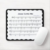 JESUS HOUDT VAN ME-MOUSEPAD MUISMAT (Met muis)