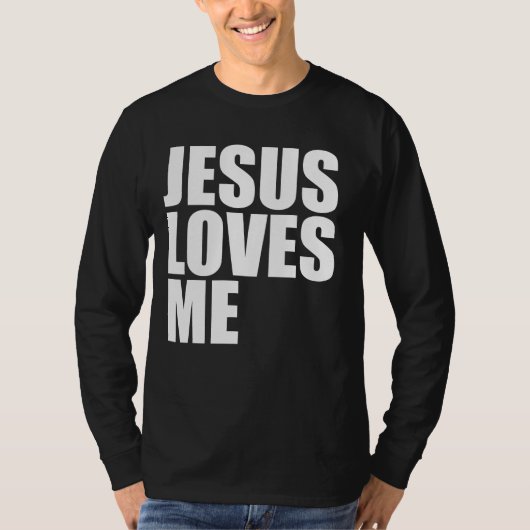 JESUS HOUDT VAN ME T-SHIRT (Voorkant)