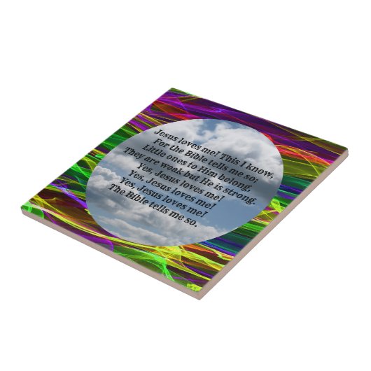 JESUS HOUDT VAN ME TEGELTJE (Zijkant)