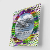 JESUS HOUDT VAN ME VIERKANTE KLOK (Hoek)