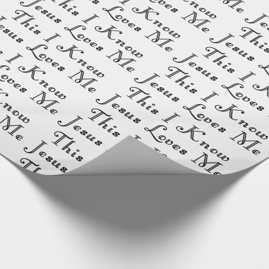 JESUS HOUDT VAN ME-WRAPPING PAPIER (Hoek)