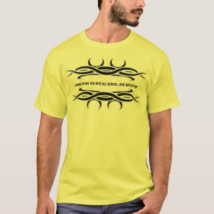 jesus houdt van mij en mijn tattoos en piercings t-shirt