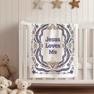 Jesus Houdt Van Mij Fleece Deken Christelijk Cadea