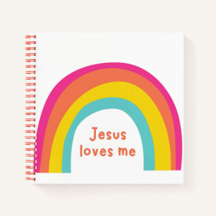 Jesus houdt van mij kinderen Notitieboek Journal S