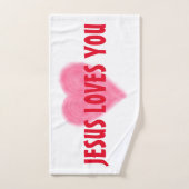 JESUS HOUDT VAN U Bath Towel Set Bad Handdoek (Handdoek)
