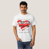 JESUS HOUDT VAN U IN SHIRT (Voorkant volledig)