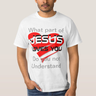 JESUS HOUDT VAN U IN SHIRT
