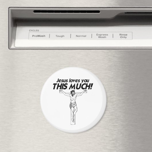 JESUS HOUDT VEEL VAN JE -.png Magneet (Insitu (Vaatwasser))